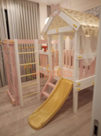 Игровой комплекс Савушка Baby 1 розовый Игровой комплекс Савушка Baby 1 розовый