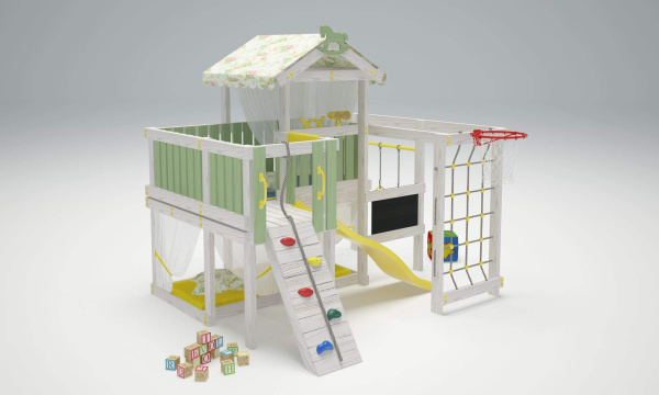 Игровой комплекс Савушка Baby 8 оливковый Игровой комплекс Савушка Baby 8 оливковый
