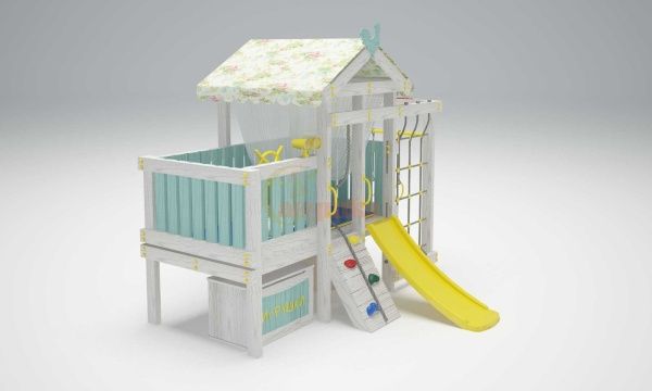 Игровой комплекс Савушка Baby 3 голубой Игровой комплекс Савушка Baby 3 голубой