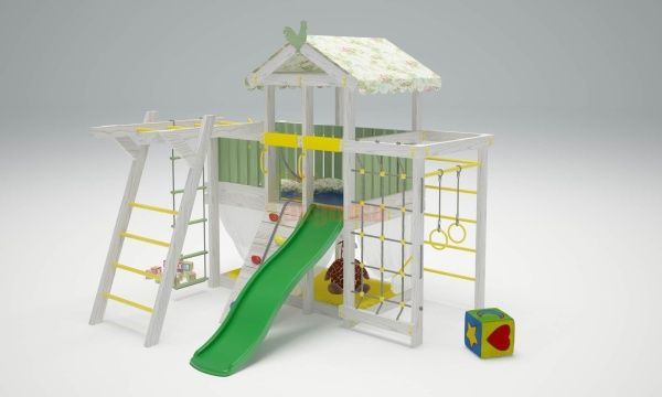 Игровой комплекс Савушка Baby 4 оливковый Игровой комплекс Савушка Baby 4 оливковый