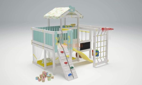 Игровой комплекс Савушка Baby 8 голубой Игровой комплекс Савушка Baby 8 голубой