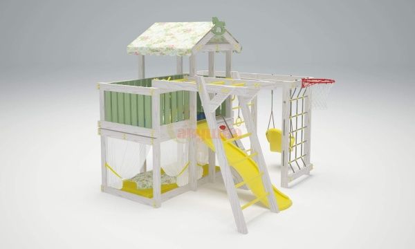 Игровой комплекс Савушка Baby 5 оливковый Игровой комплекс Савушка Baby 5 оливковый