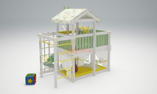 Игровой комплекс Савушка Baby 4 оливковый Игровой комплекс Савушка Baby 4 оливковый