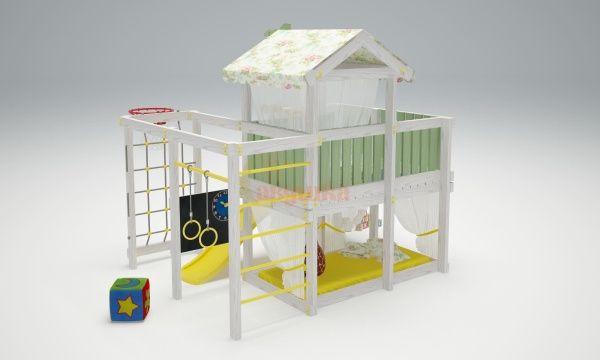 Игровой комплекс Савушка Baby 8 оливковый Игровой комплекс Савушка Baby 8 оливковый