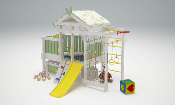 Игровой комплекс Савушка Baby 3 оливковый Игровой комплекс Савушка Baby 3 оливковый