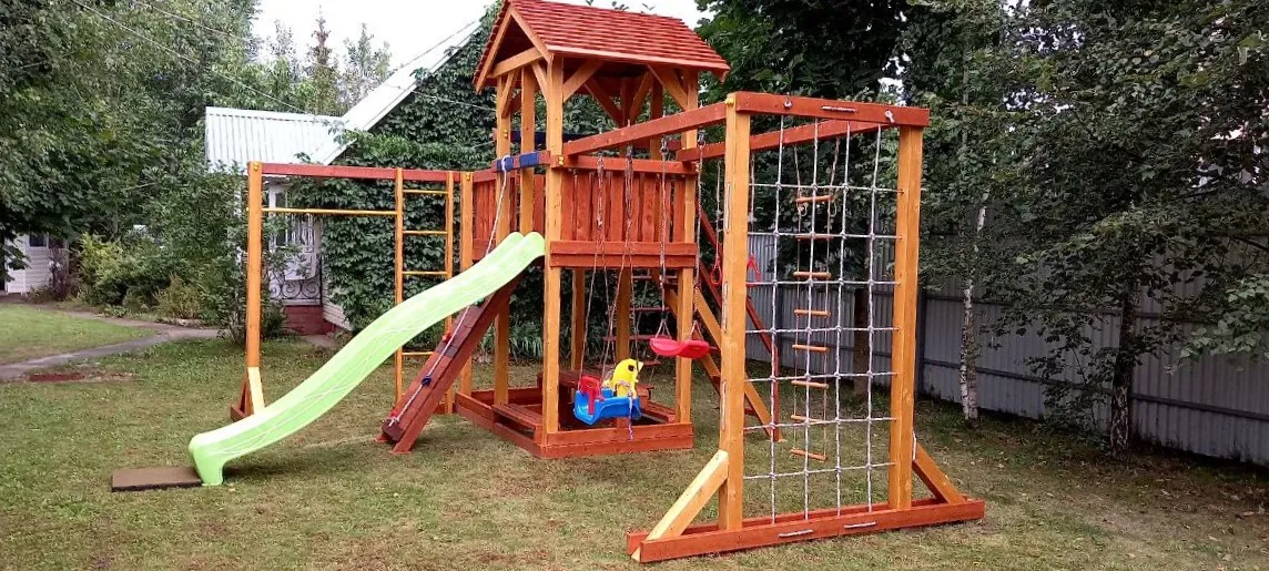 Детская площадка Савушка 15, ДНТ Дубки