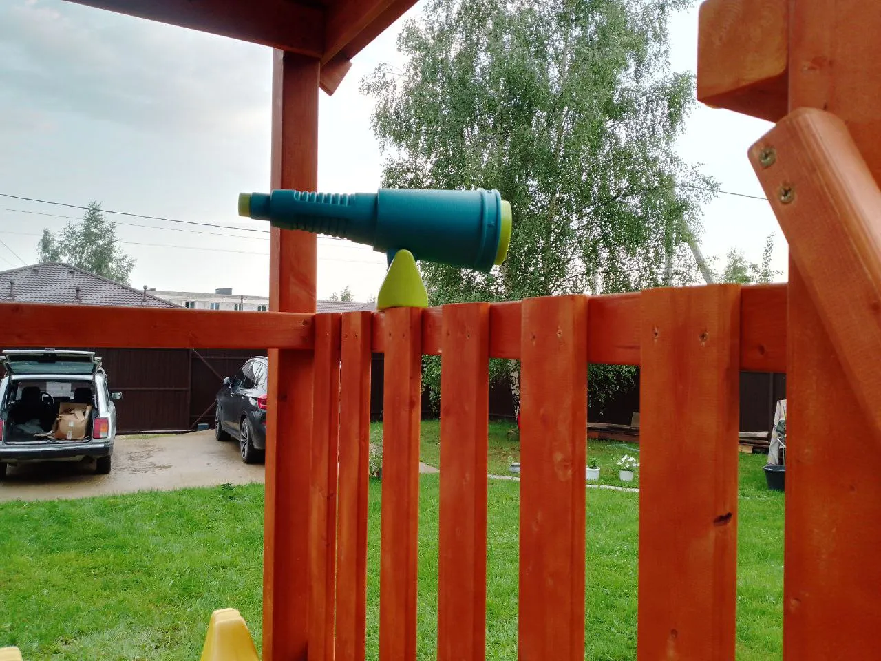 Детская площадка Савушка Мастер 5 (Махагон), МО