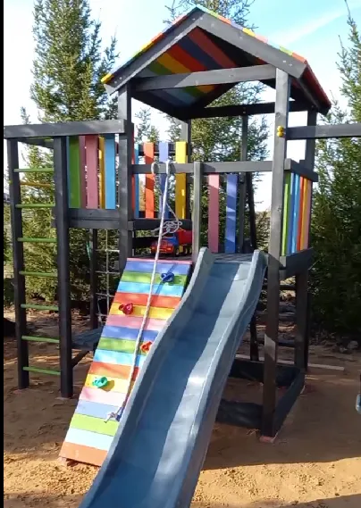 Детская площадка Савушка 5 (BLACK EDITION)