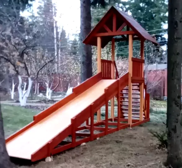 Зимняя горка Савушка Зима 2