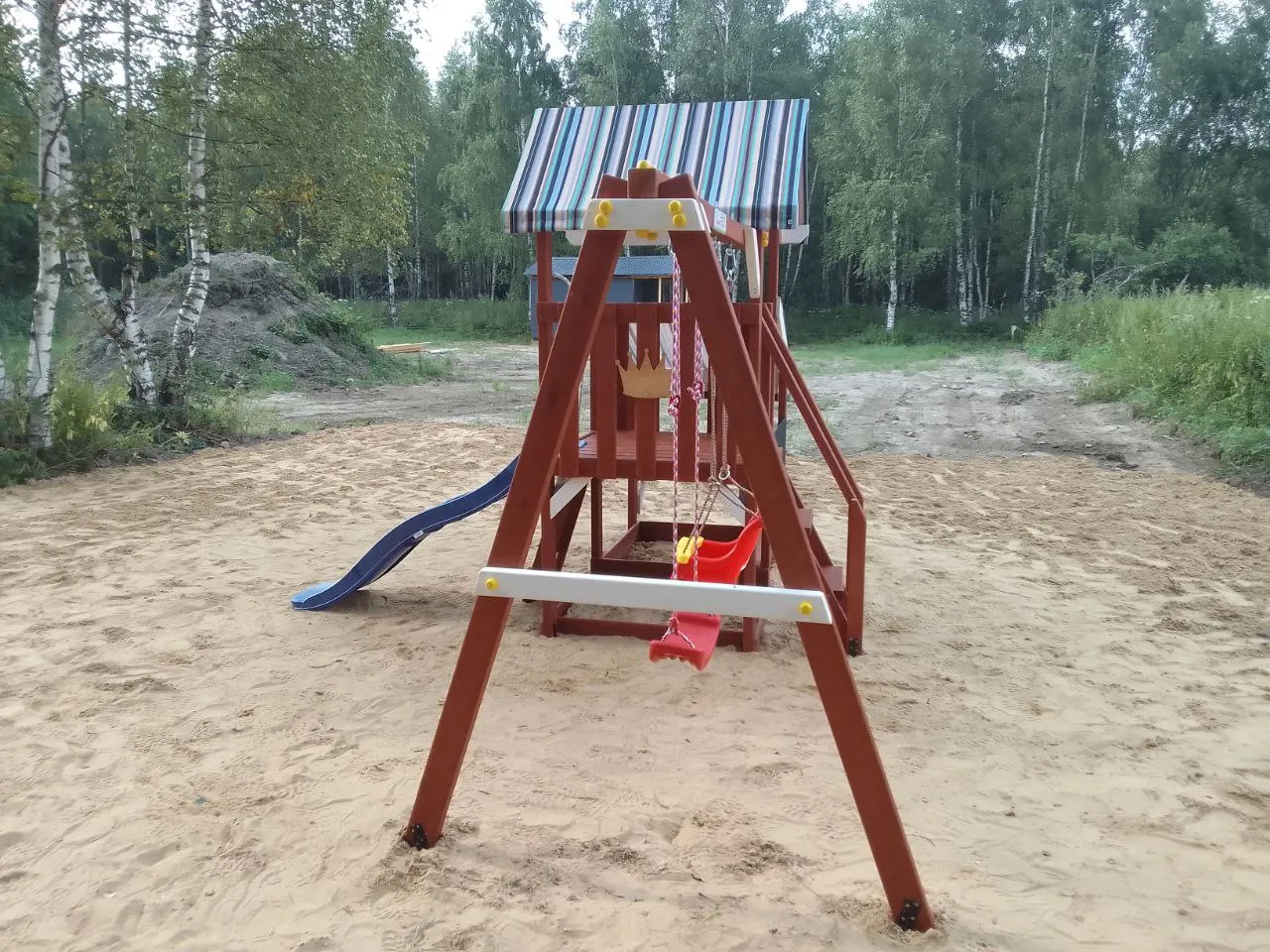 Детская площадка Савушка Тусун 10 (синий), Владимирская область