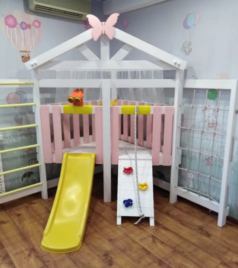 Игровой комплекс Савушка Baby 9 (розовый), Старая Купавна