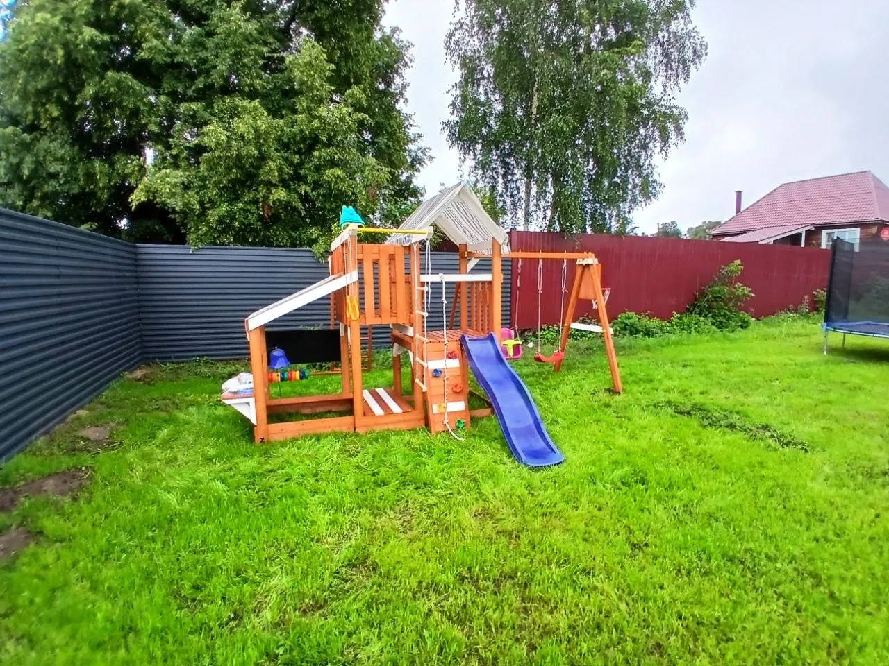 Детская площадка Савушка TooSun 9 (синий)