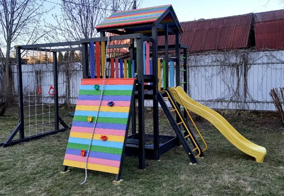 Детская площадка Савушка 4 (BLACK), д. Борисково