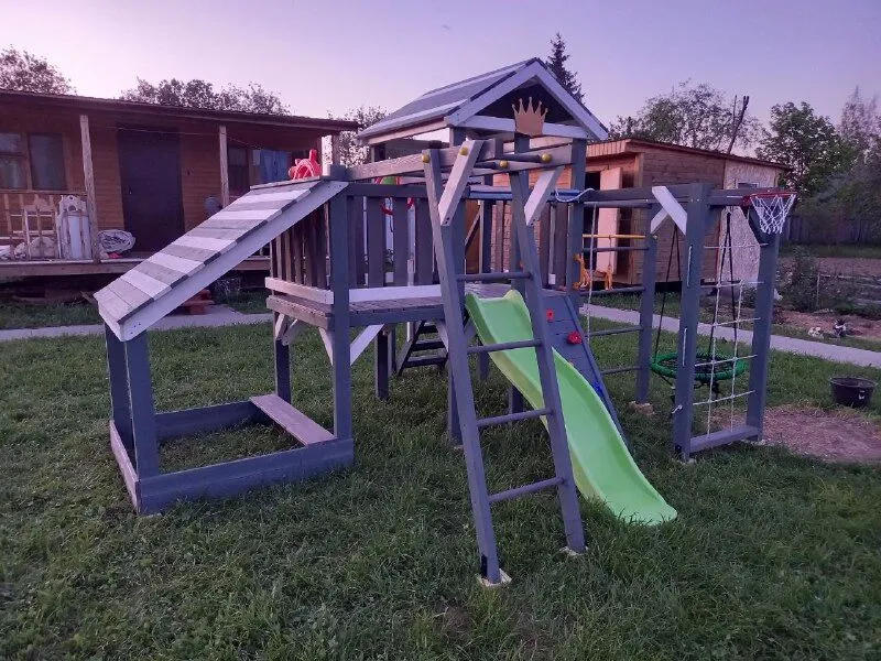 Детская площадка Савушка Baby play 13 (Индиго), Домодедово