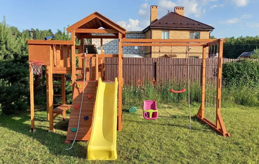 Детская площадка "Савушка Мастер - 4" (Махагон), Богородский район