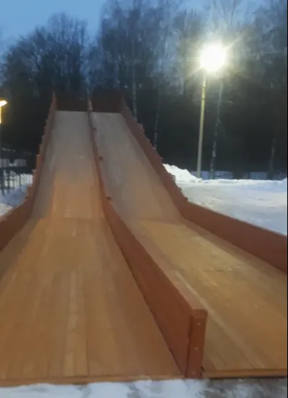 Зимняя горка Савушка Зима 12
