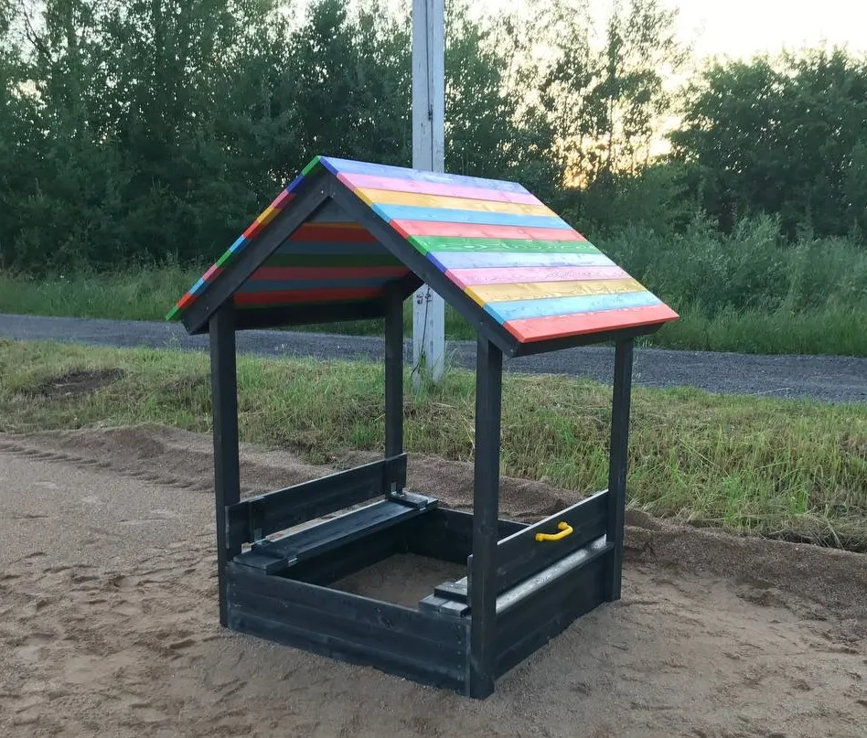 Песочница BLACK EDITION, д. Юркино