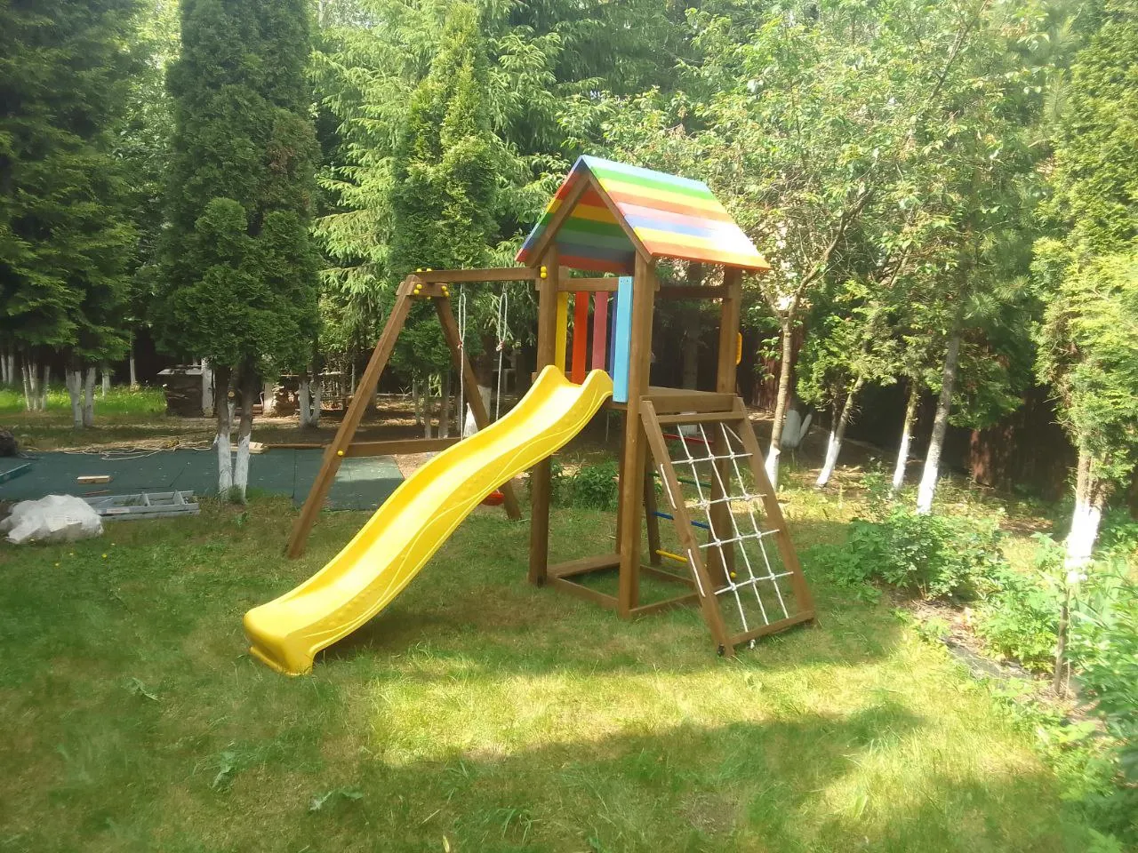 Детская площадка Савушка Мастер 7 (Brown Color), г.о. Химки