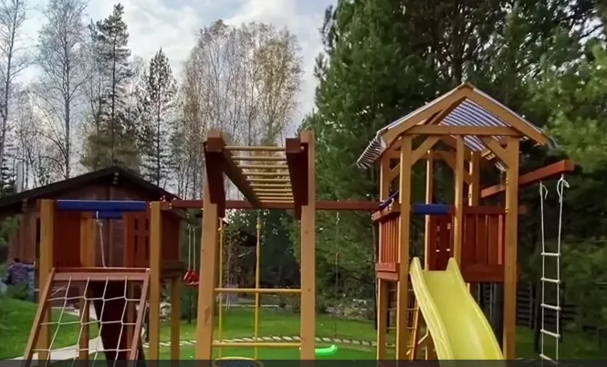 Детская игровая площадка Савушка -17