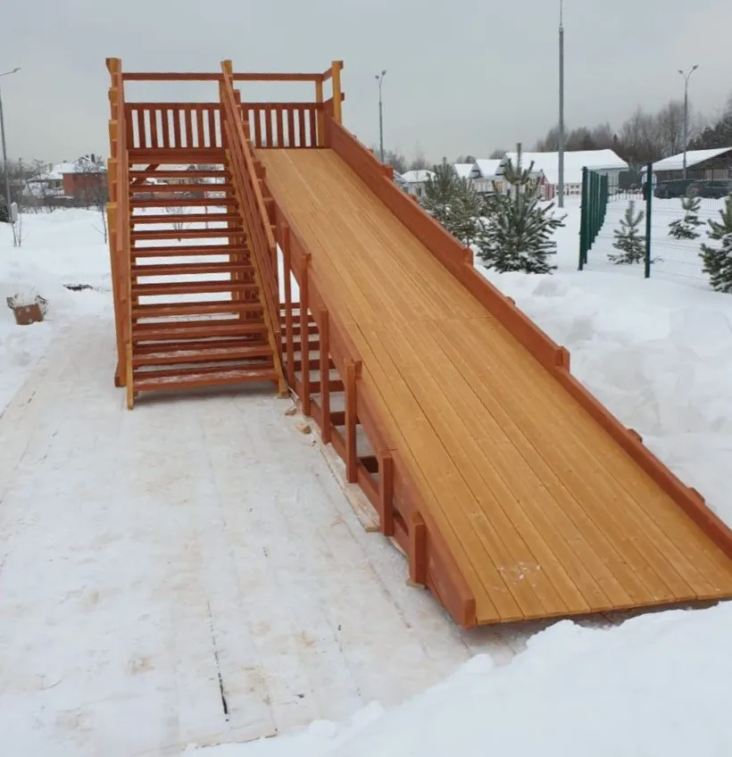 Зимняя горка Савушка Зима 8, г. Электроугли