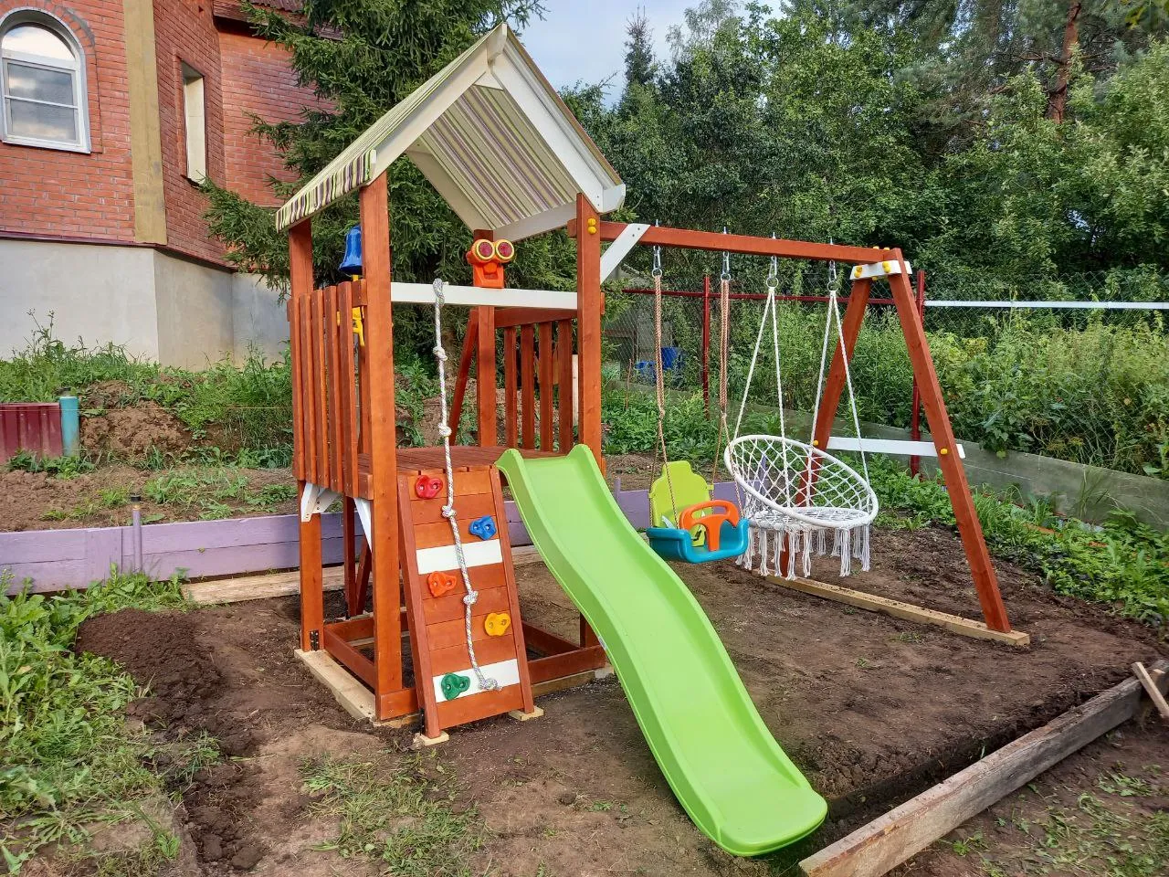 Детская площадка Савушка TooSun 11 (салатовый)