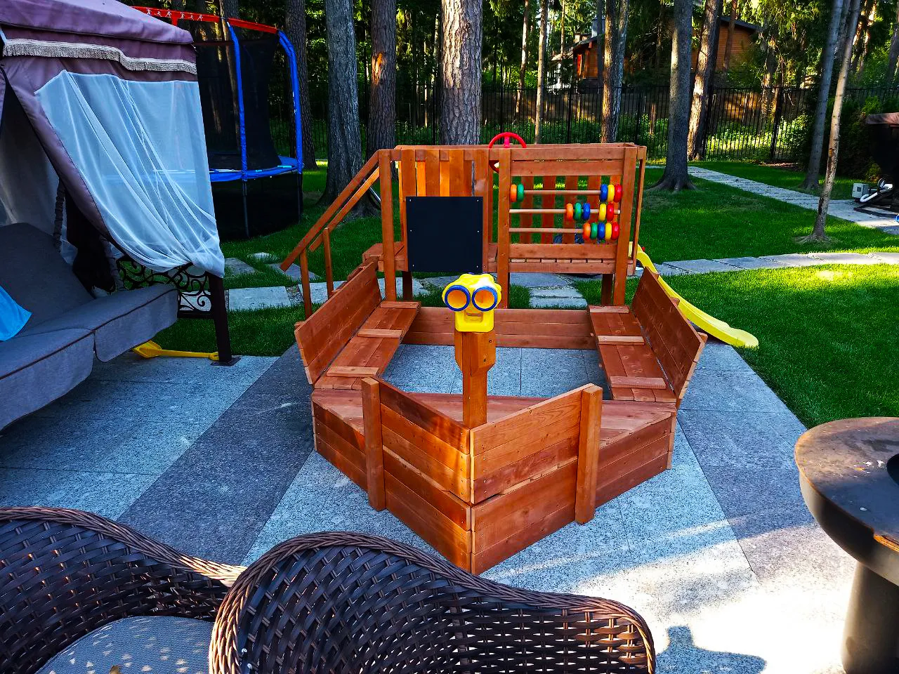 Игровой комплекс Песочный дворик Савушка-4, Белгород