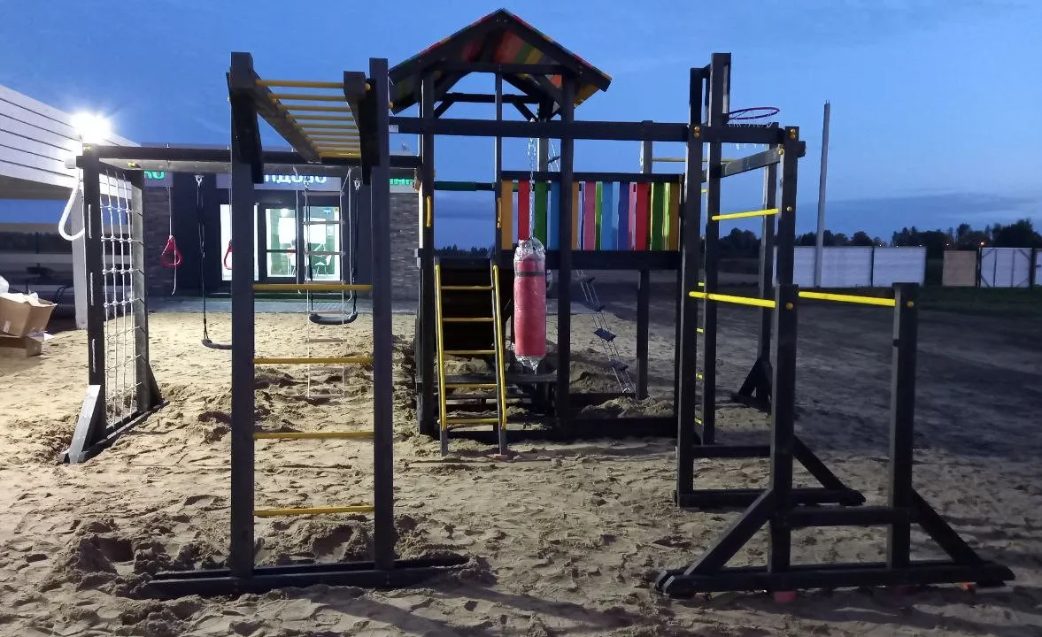 Детская площадка Савушка 2 (BLACK EDITION), Тверская обл.