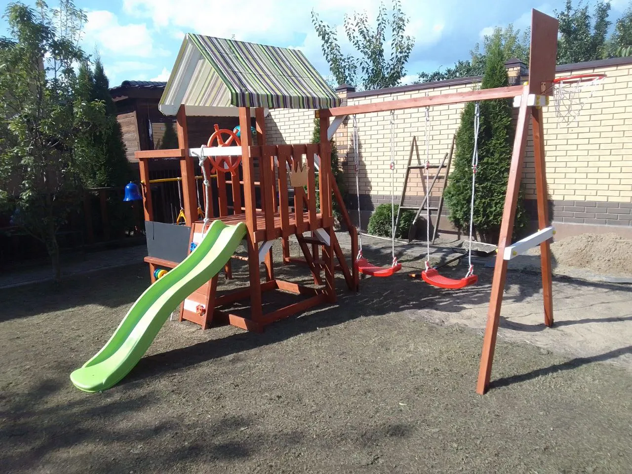 Детская площадка Савушка TooSun 12 (салатовый)