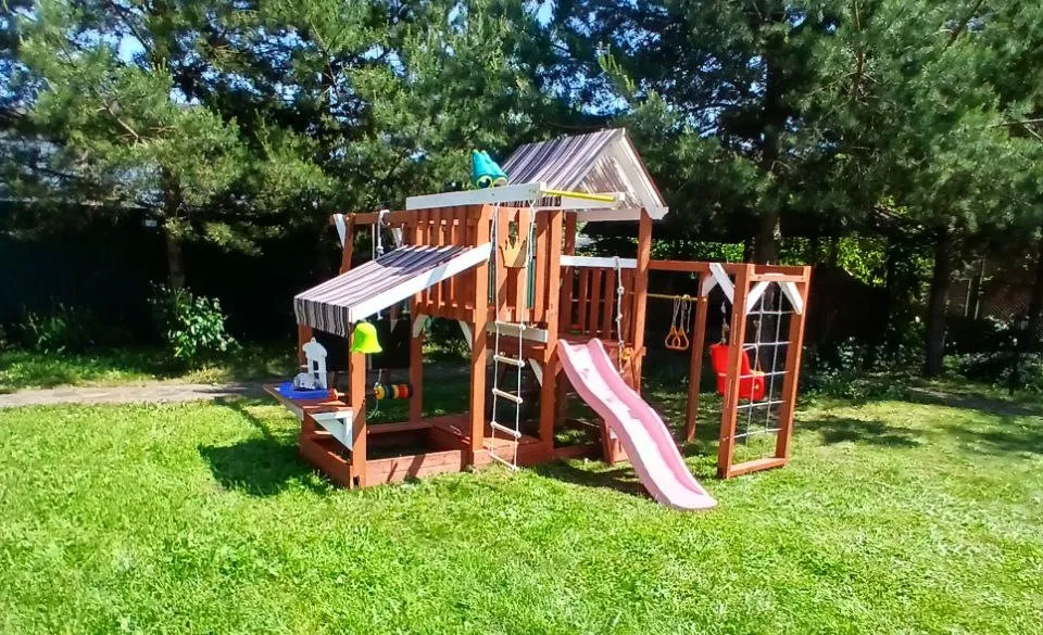 Савушка TooSun 14 с розовой горкой