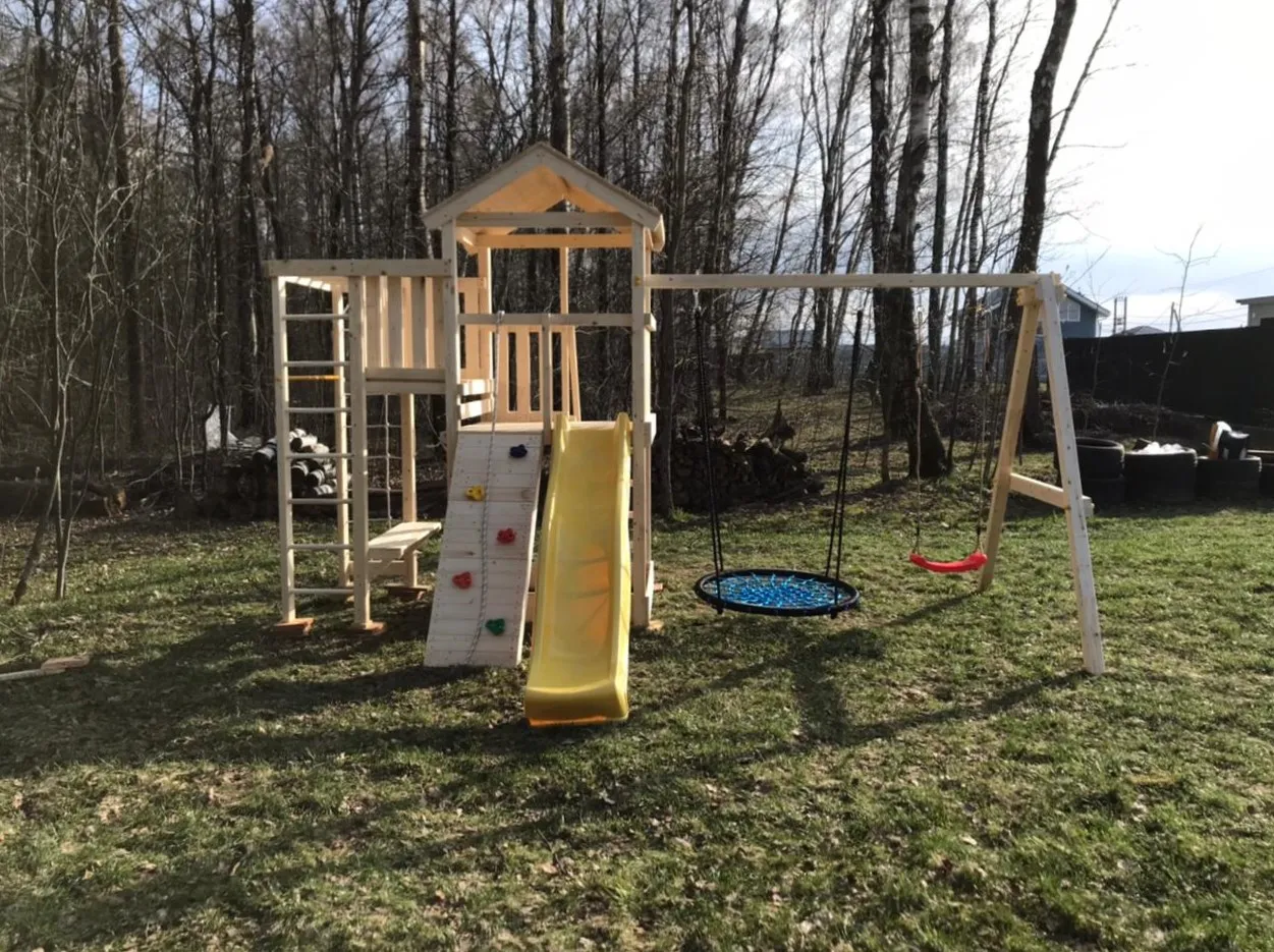 Детская площадка Савушка Мастер 3, деревня Минаево