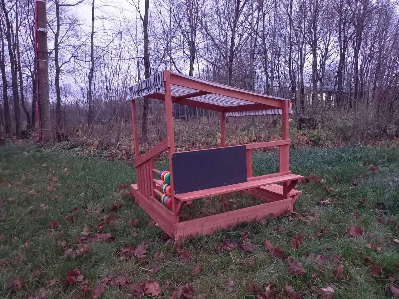 Игровой комплекс Песочный дворик Савушка-2