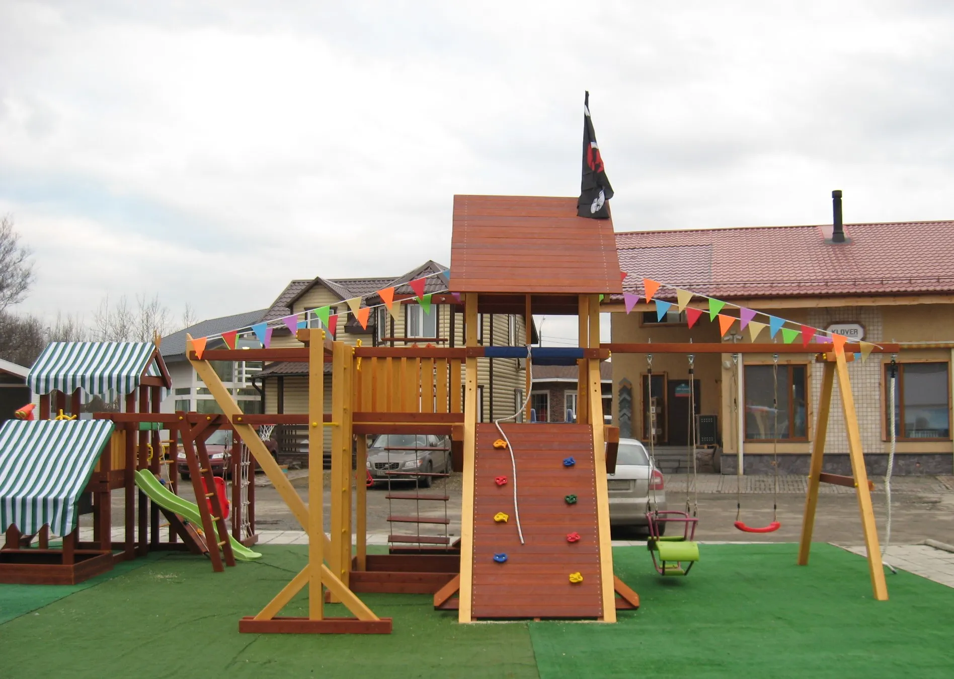 Детская площадка Савушка Люкс 6, Балтия Гарден