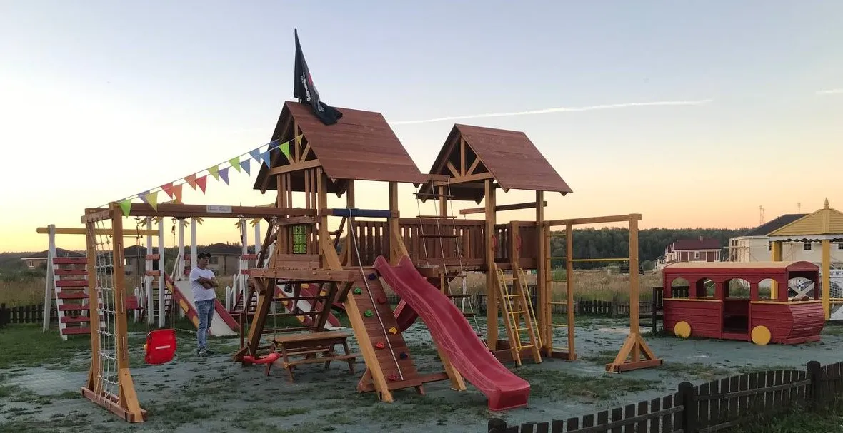 Детская площадка Савушка Люкс 9, Истринский р-н,