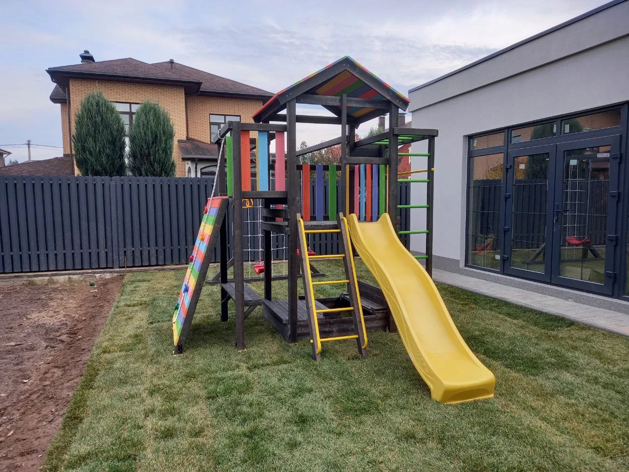 Детская площадка Савушка 4 (BLACK)