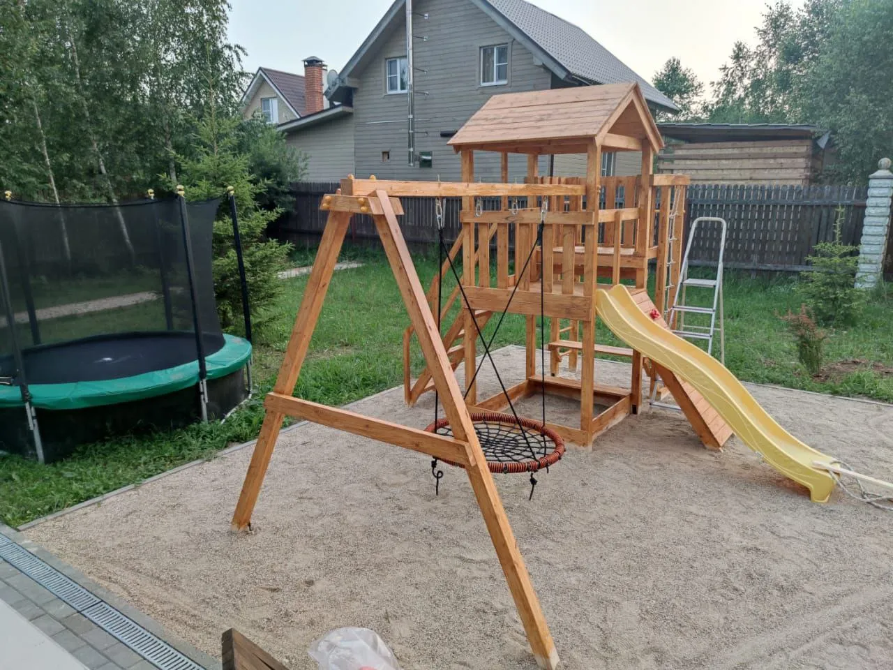 Детская площадка Савушка Мастер 3, СНТ Солнечная горка