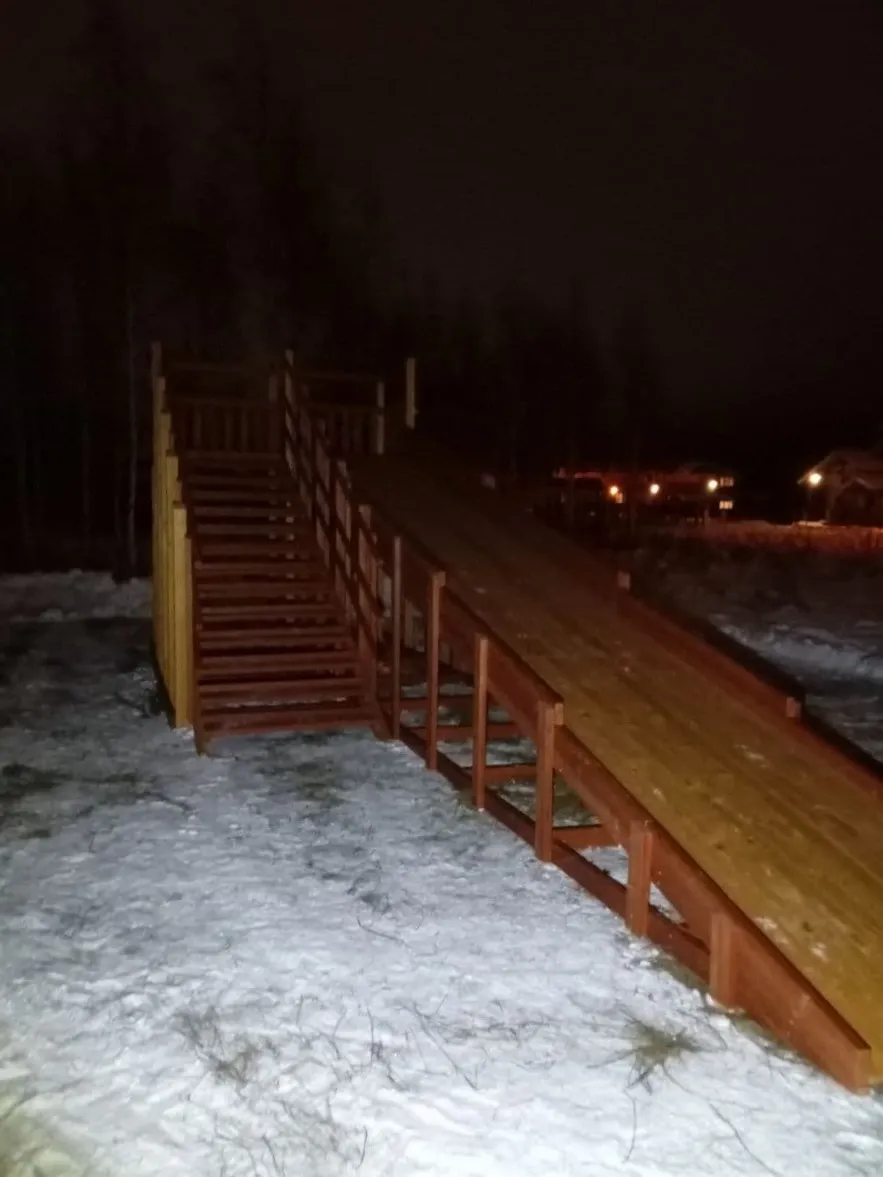 Зимняя горка Савушка Зима 8, д. Глаголево
