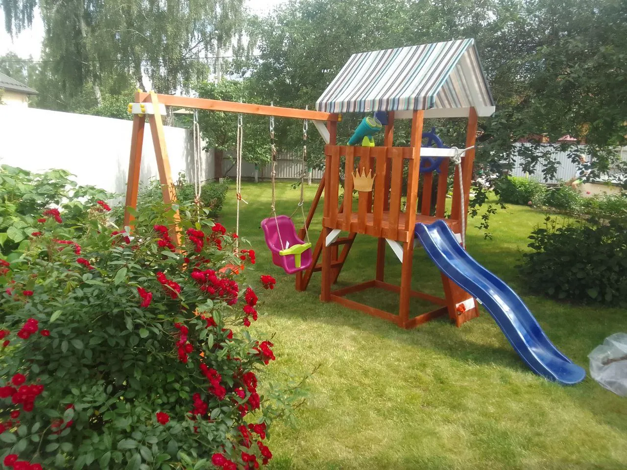 Савушка ТooSun 11 с синей горкой