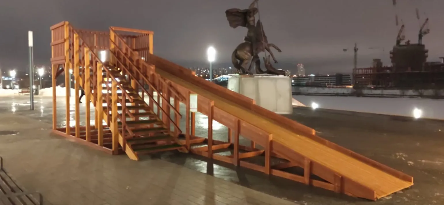 Зимняя горка Савушка Зима 8, АНО «ЦЕНТР КРЕАТИВНЫХ ИНДУСТРИЙ «НОВЫЙ ГОРОД»»