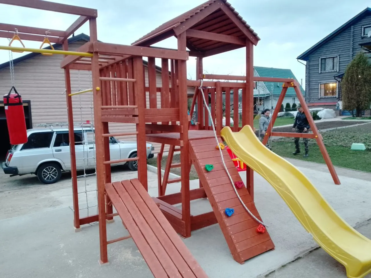 Детская площадка Савушка Мастер 3 Семейная, Дмитров