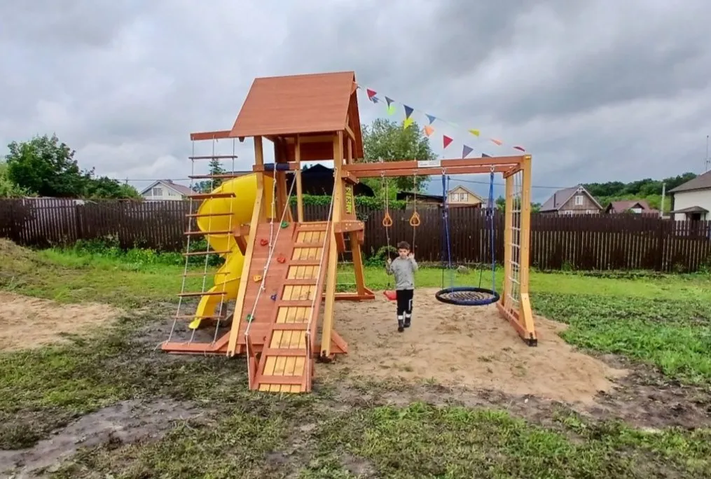 Детская площадка Савушка Люкс 5, Тульская обл.
