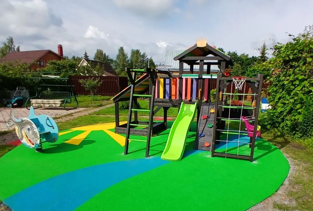 Детская площадка Савушка 10 BLACK