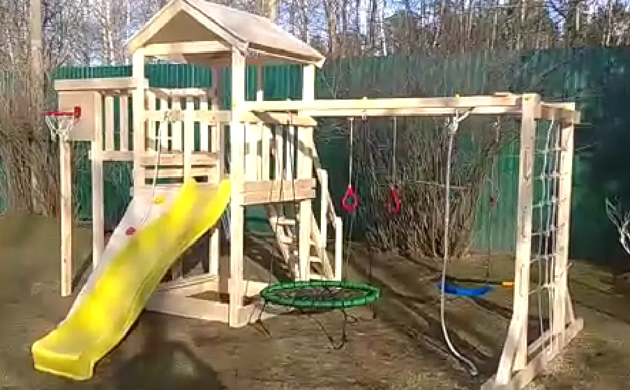 Детская игровая площадка Савушка Мастер-4