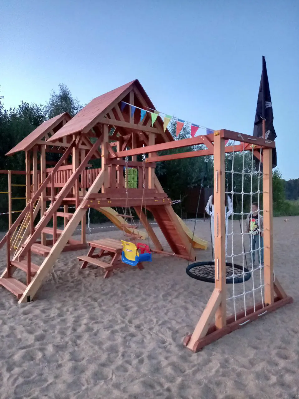 Детская площадка Савушка Люкс 9, г. Волоколамск