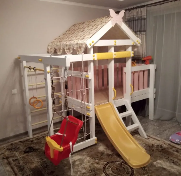 Игровой комплекс Савушка Baby 6 (розовый), ТЛПХ Дроздово-2