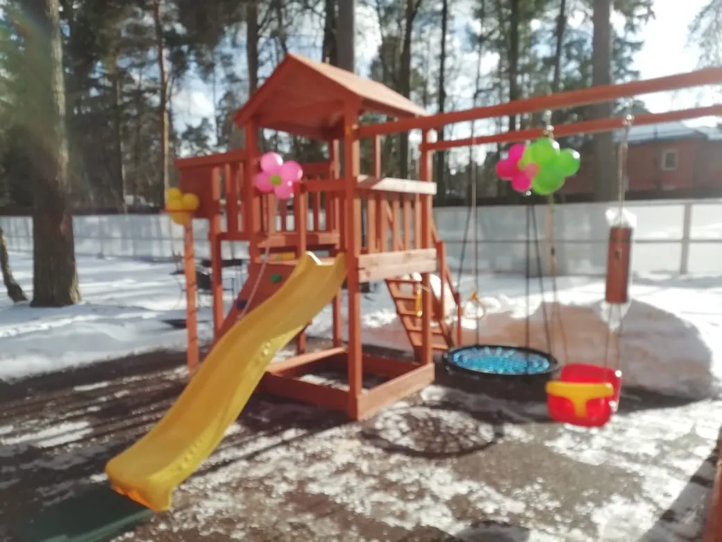 Детская площадка "Савушка Мастер - 4" (Махагон), Раменский р-н