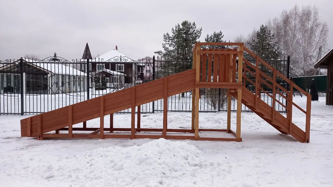 Зимняя горка Савушка Зима 2 (скат 5м), Одинцовский р-н
