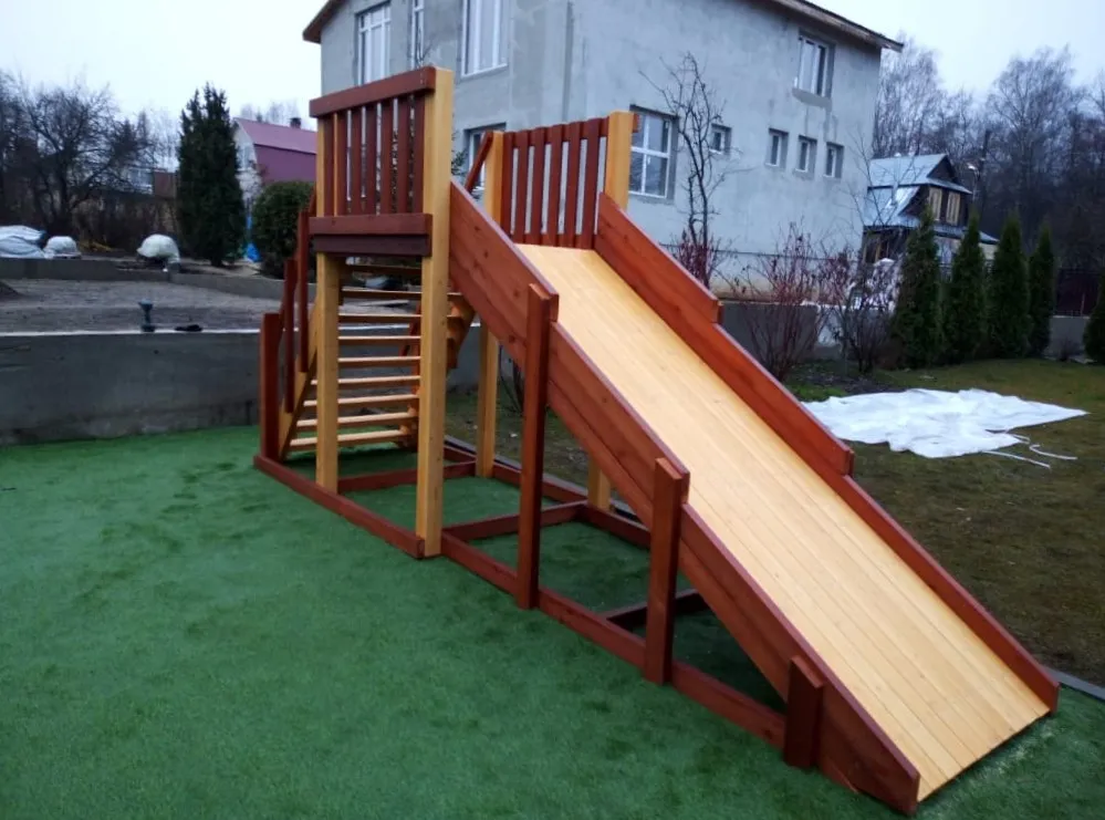 Зимняя горка Савушка Зима 2 (скат 3м), Ступино