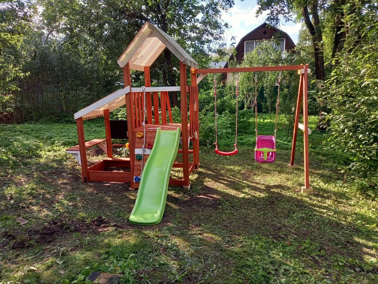 Детская площадка Савушка TooSun 10 (салатовый)