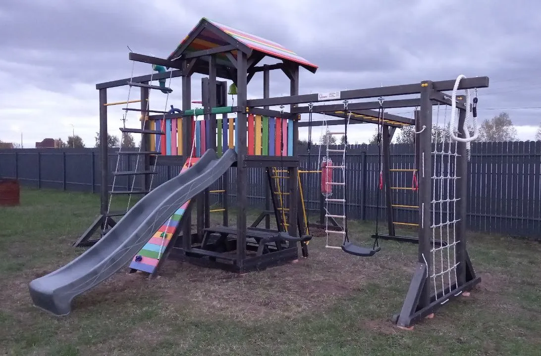 Детская площадка Савушка 2 (BLACK EDITION), Коломенский го.
