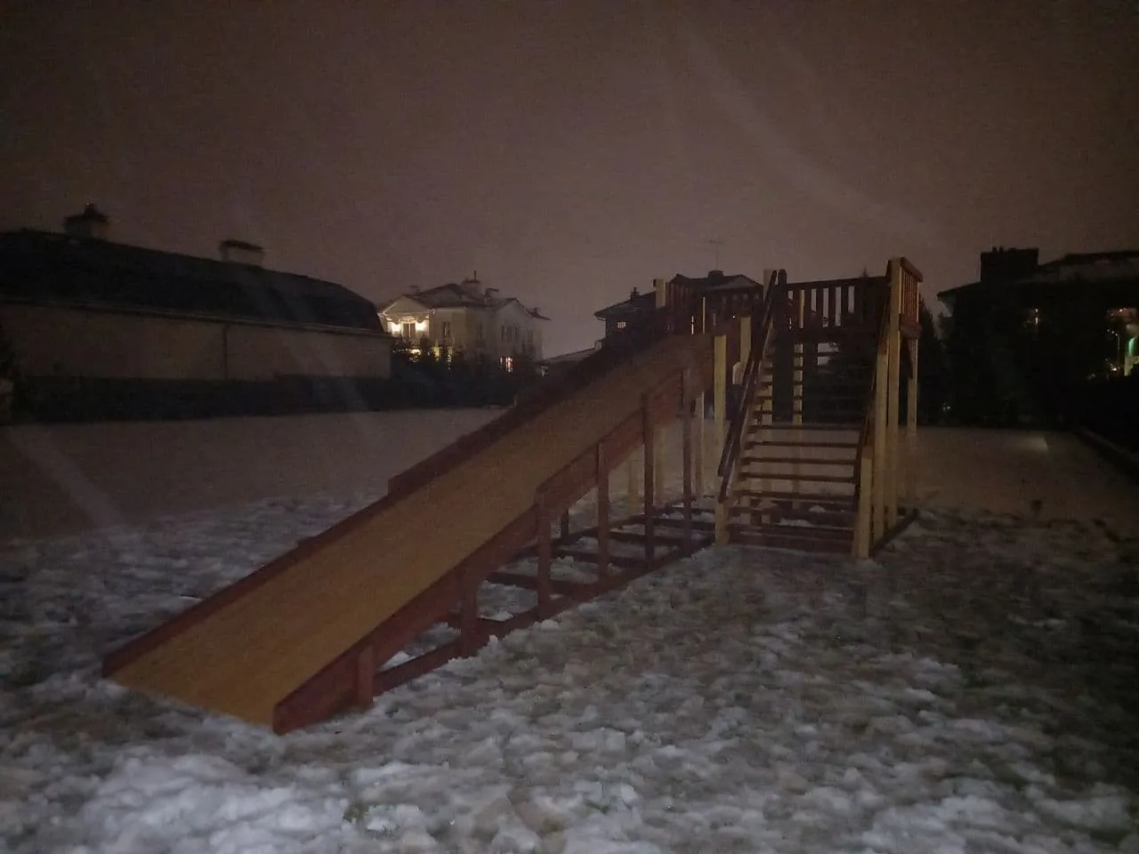 Зимняя горка Савушка Зима 6, Одинцово